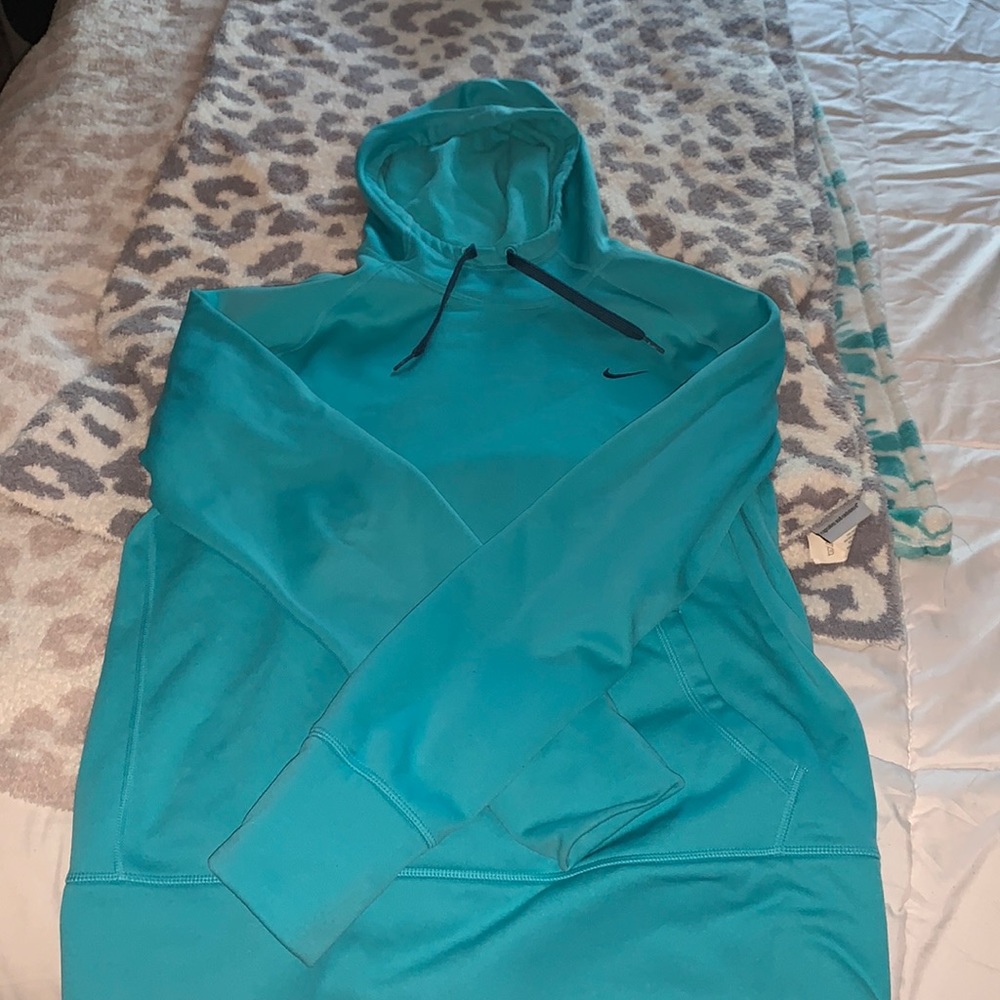 Teal Nike Hoodie